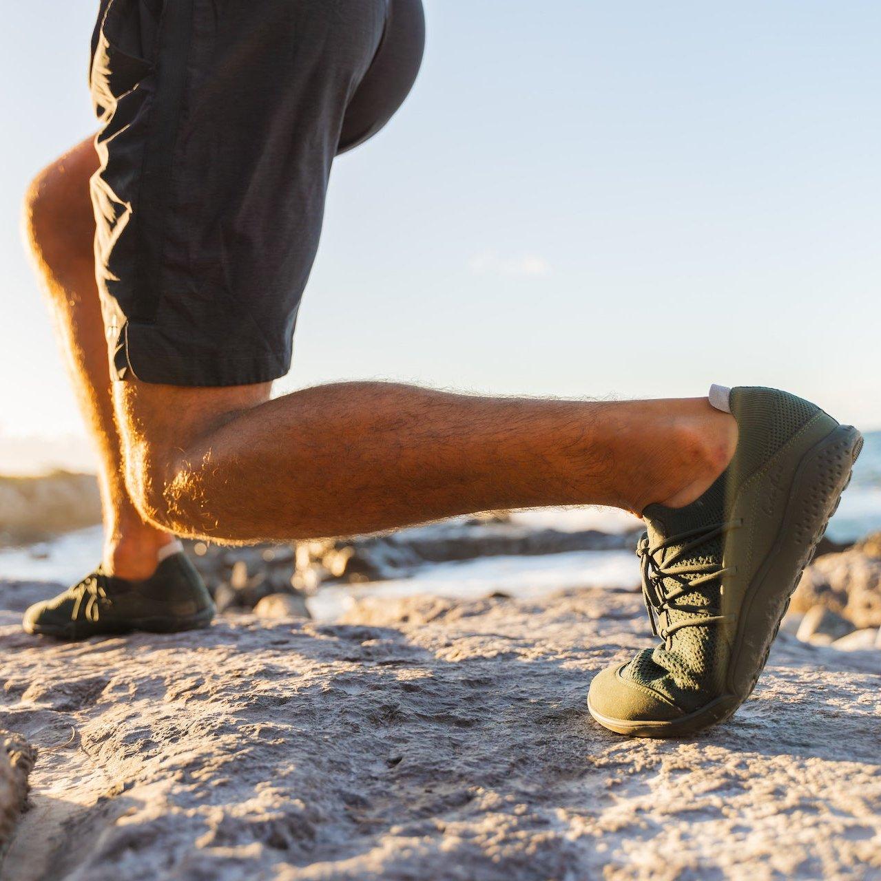 FLOW Tattoo Beach Lunge Closeup