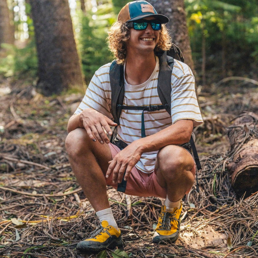 WILD Mustard Forest Kneeling Down