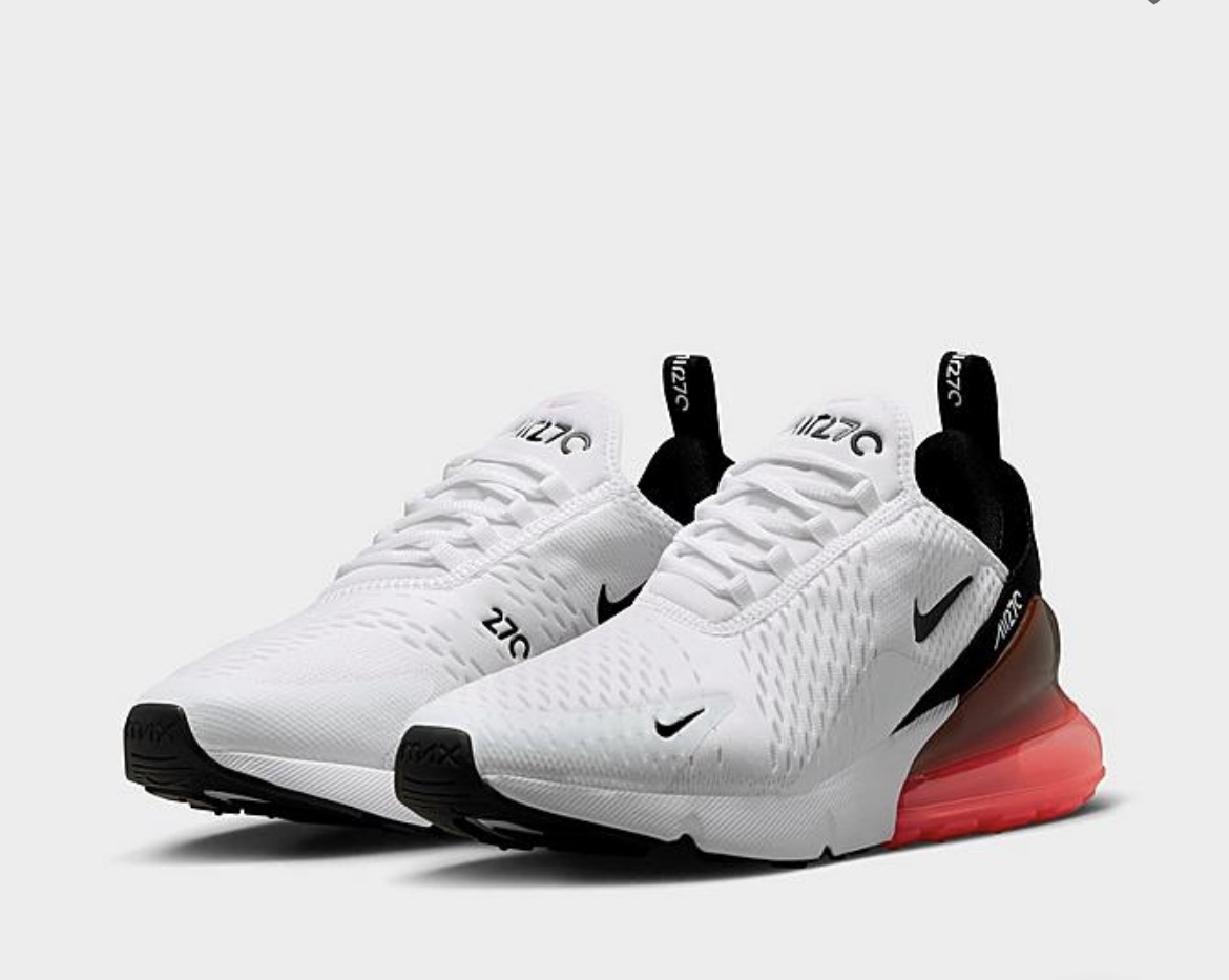 Nike Air Max 270 “White Hot Punch” is now Available on Finish Line