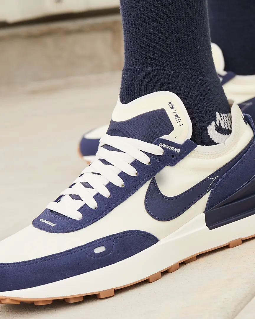 Nike Waffle One SE “Coconut Milk and Navy” is now Available on Nike US