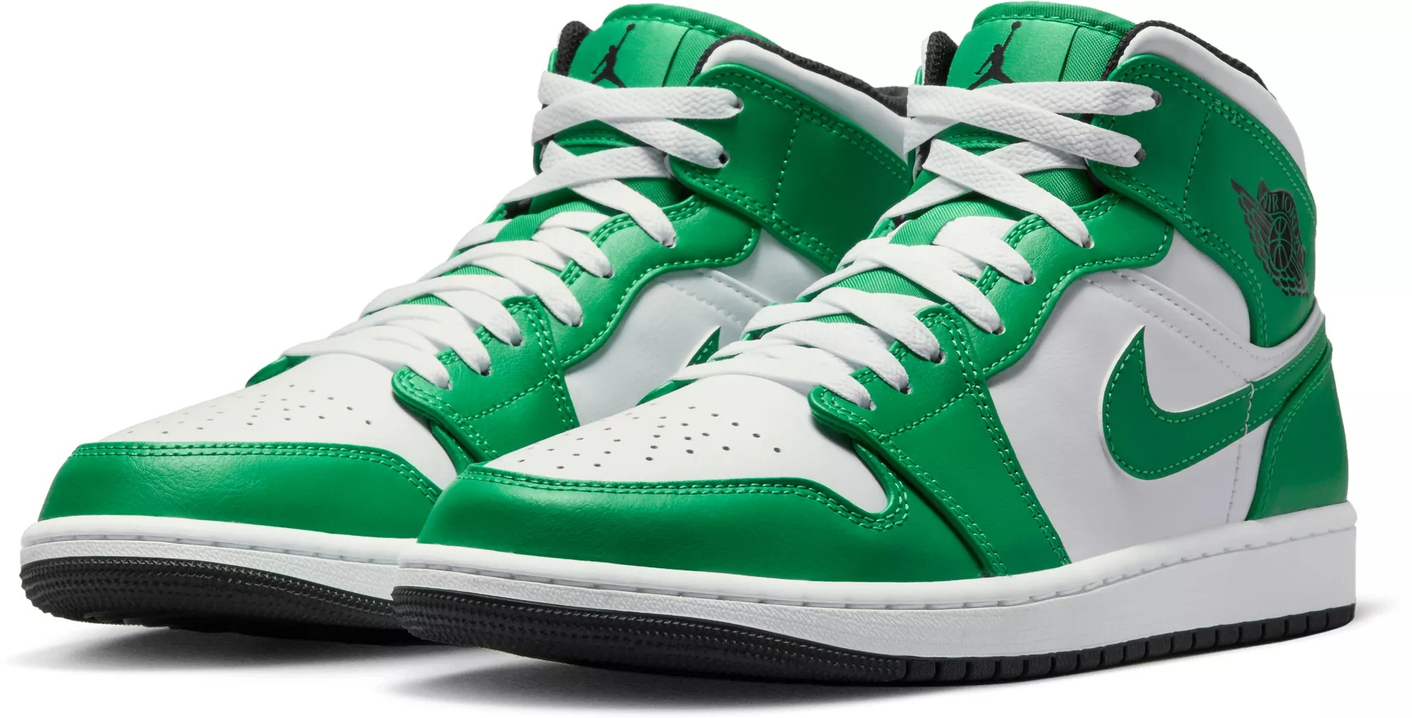 Air Jordan 1 Mid “Lucky Green” Is Available NOW
