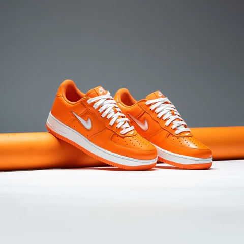 NIKE AIR FORCE 1 LOW RETRO SAFETY ORANGE & SUMMIT WHITE is Available Now