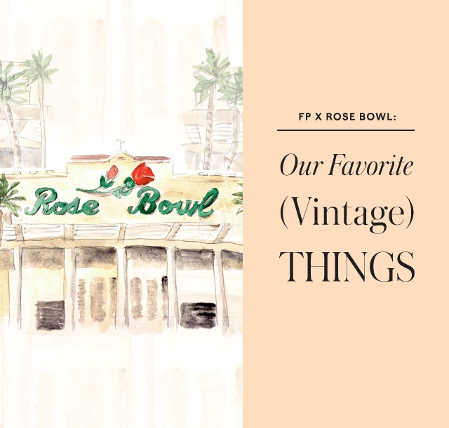 The New Free People FP x Rose Bowl Collection: A Nostalgic Journey through Vintage Fashion