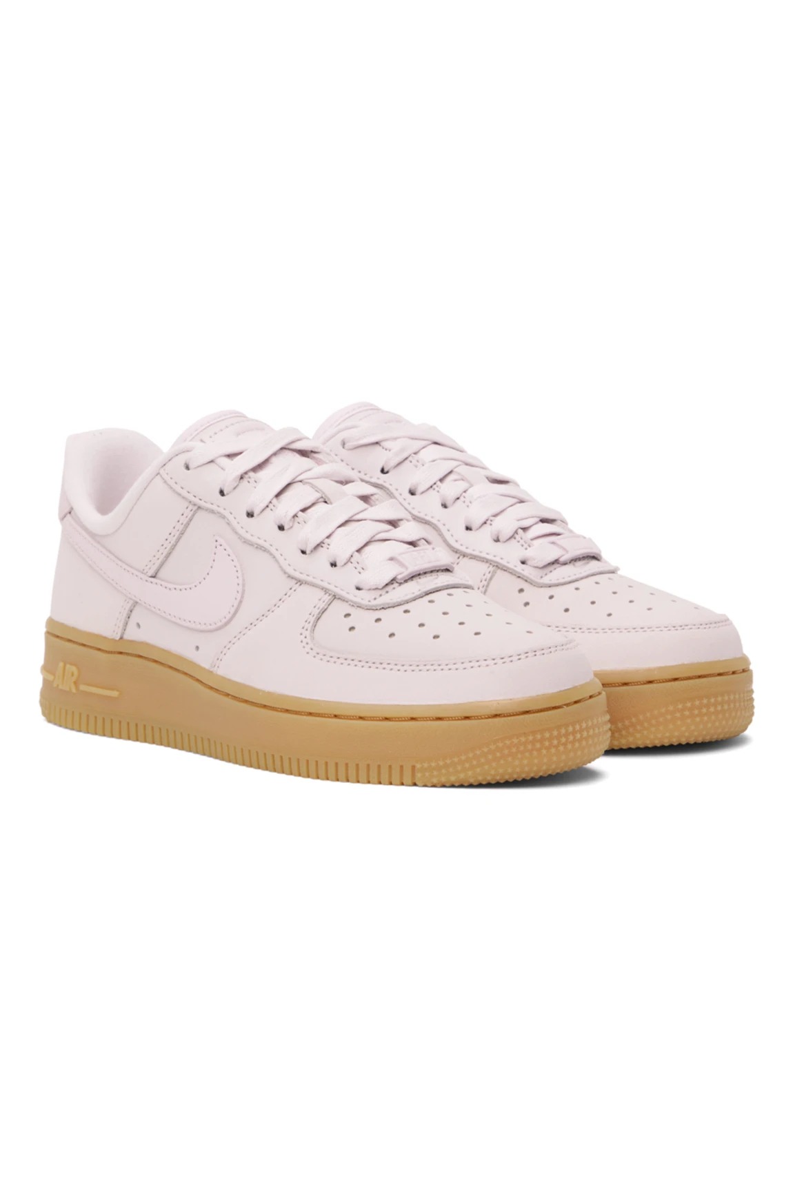 Pink Perfection: The New Nike Air Force 1's with Gum Sole on SSENSE